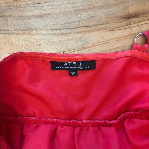 Anthropologie Atsu Bow Dress Small Petite - Picture 2 of 4